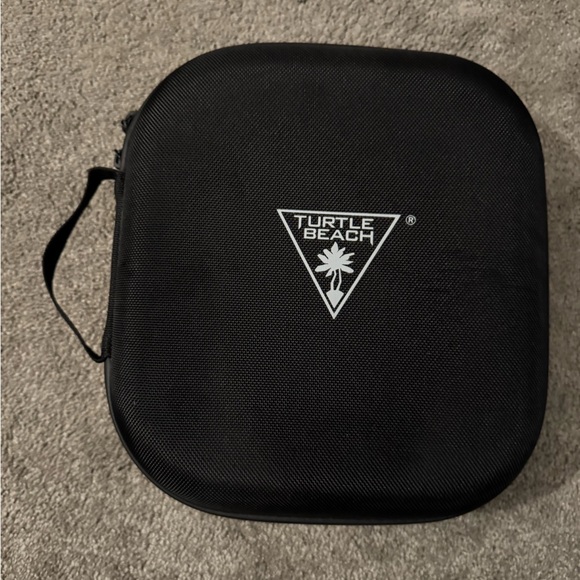 Black Hard Shell Toiletry Bag for Video Games - Picture 1 of 5